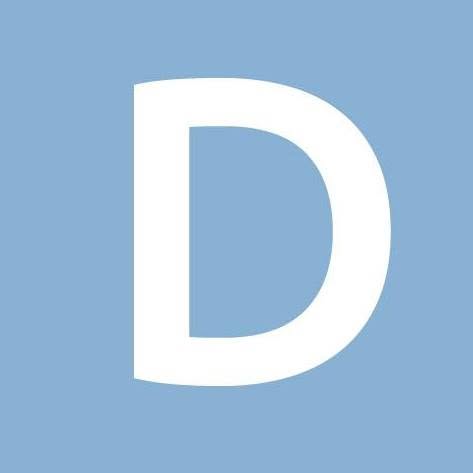 Dublin Live logo white harp on dark green background