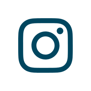 Instagram icon of camera in dark blue
